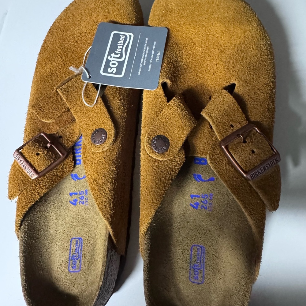 Size 41 soft bed Birks brand new! Boston style no box. Never wore